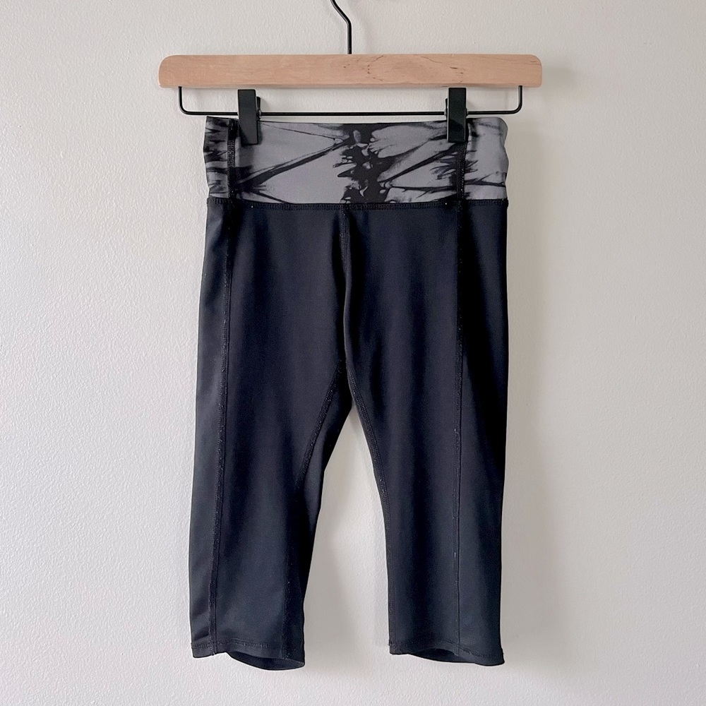 🦋 5/$25 BUNDLE • Gaiam Girls Athletic, Yoga Capri Leggings - S/CH 7-8